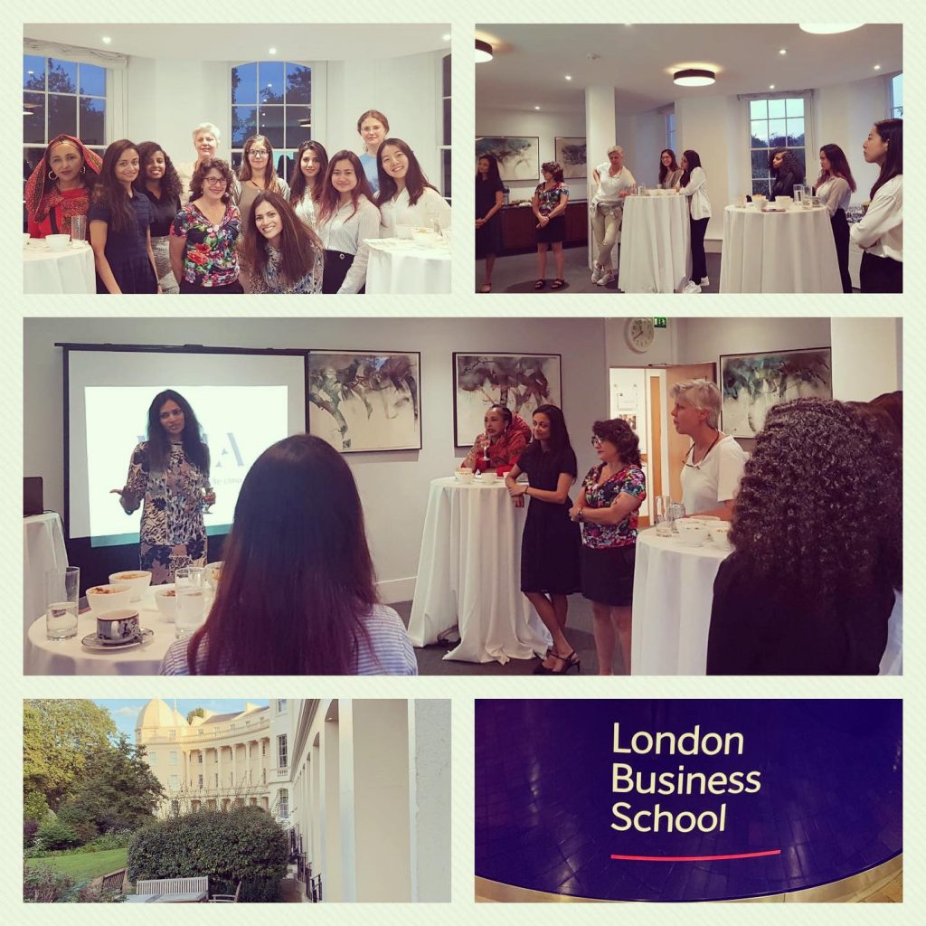 August 21, 2019: London Business School, London – Keynote on Successful Networking for Women at Work